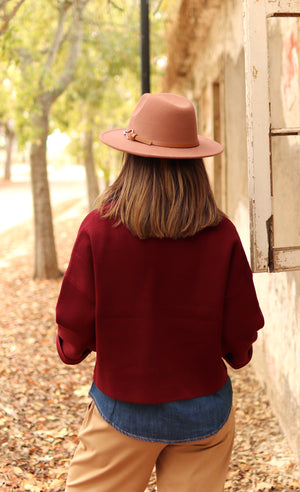 Camisola de fecho