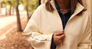 Camisola de fecho