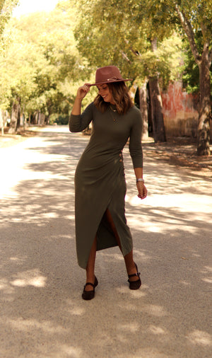 Vestido canelado