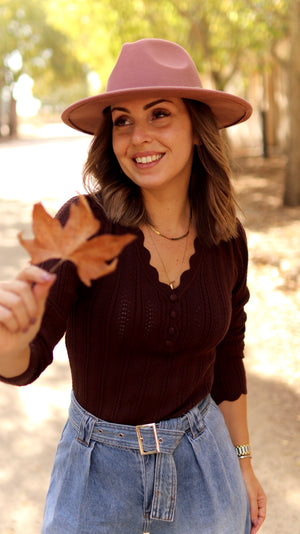 Camisola de malha
