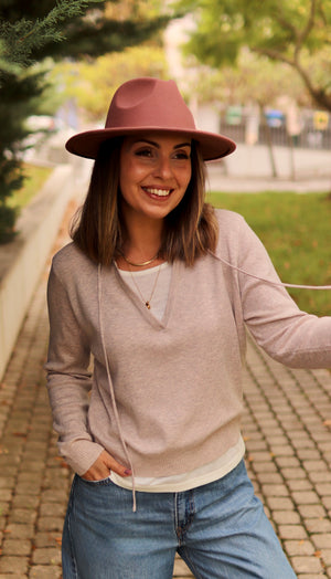 Camisola com capuz "2 em 1"