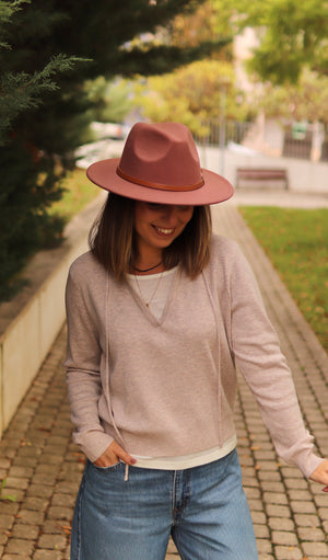Camisola com capuz "2 em 1"