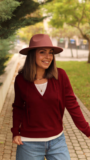 Camisola com capuz "2 em 1"