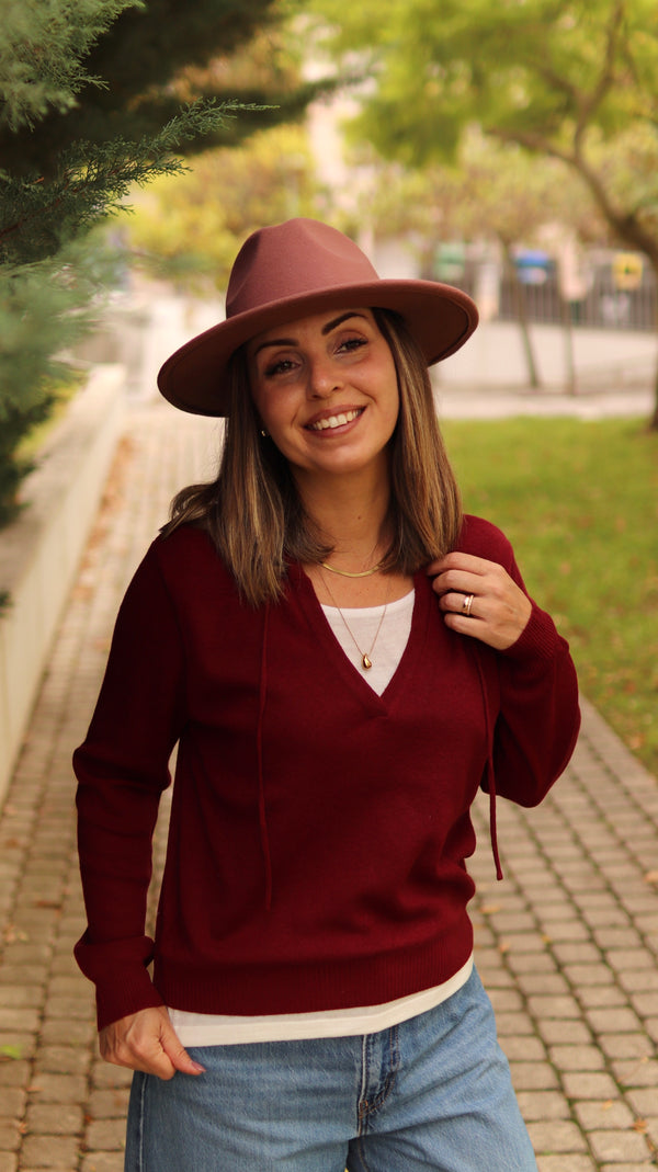 Camisola com capuz "2 em 1"