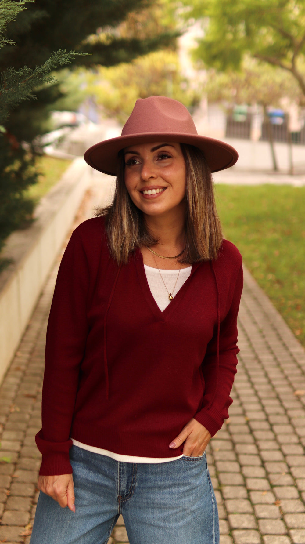 Camisola com capuz "2 em 1"