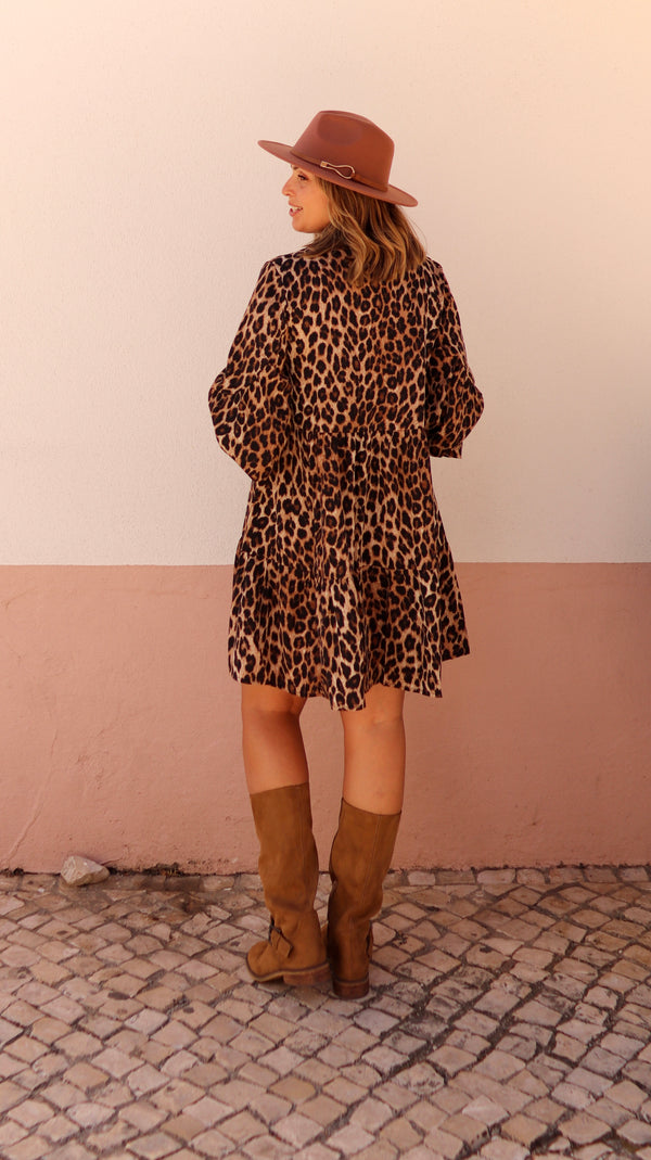 Vestido Boho "Animal Print"