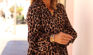 Vestido Boho "Animal Print"