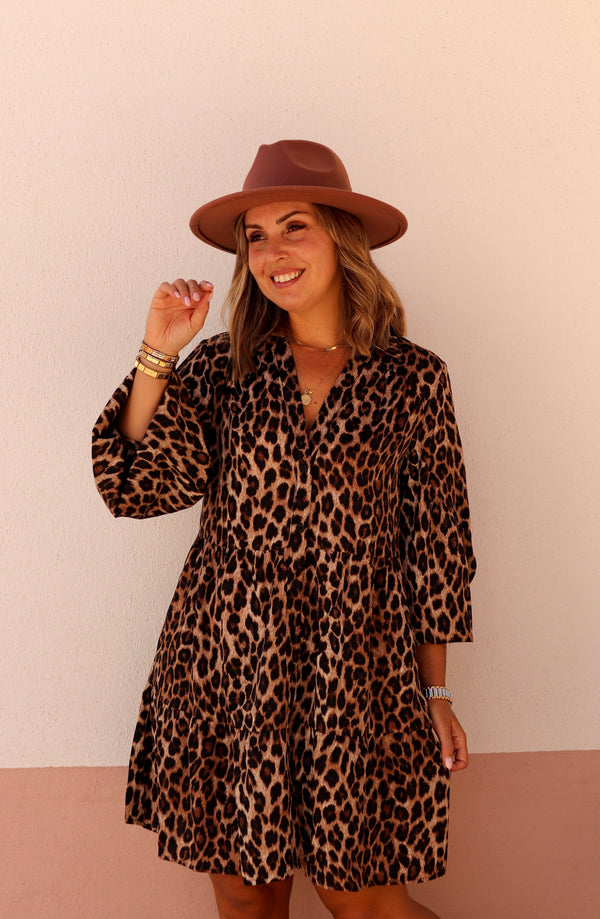 Vestido Boho "Animal Print"