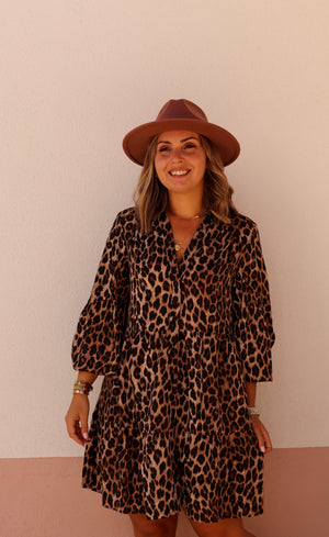 Vestido Boho "Animal Print"