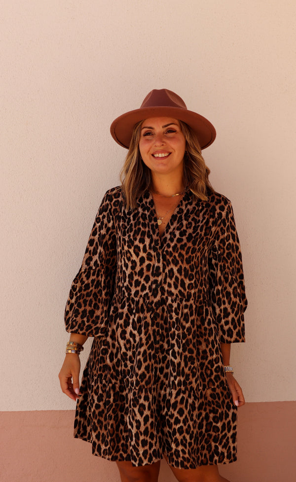 Vestido Boho "Animal Print"