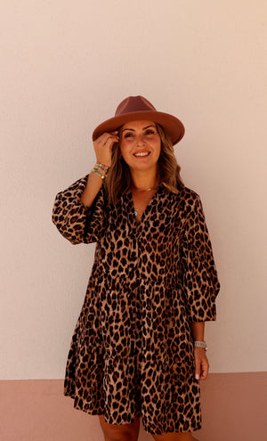 Vestido Boho "Animal Print"