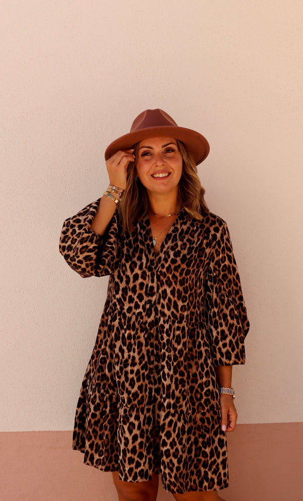 Vestido Boho "Animal Print"