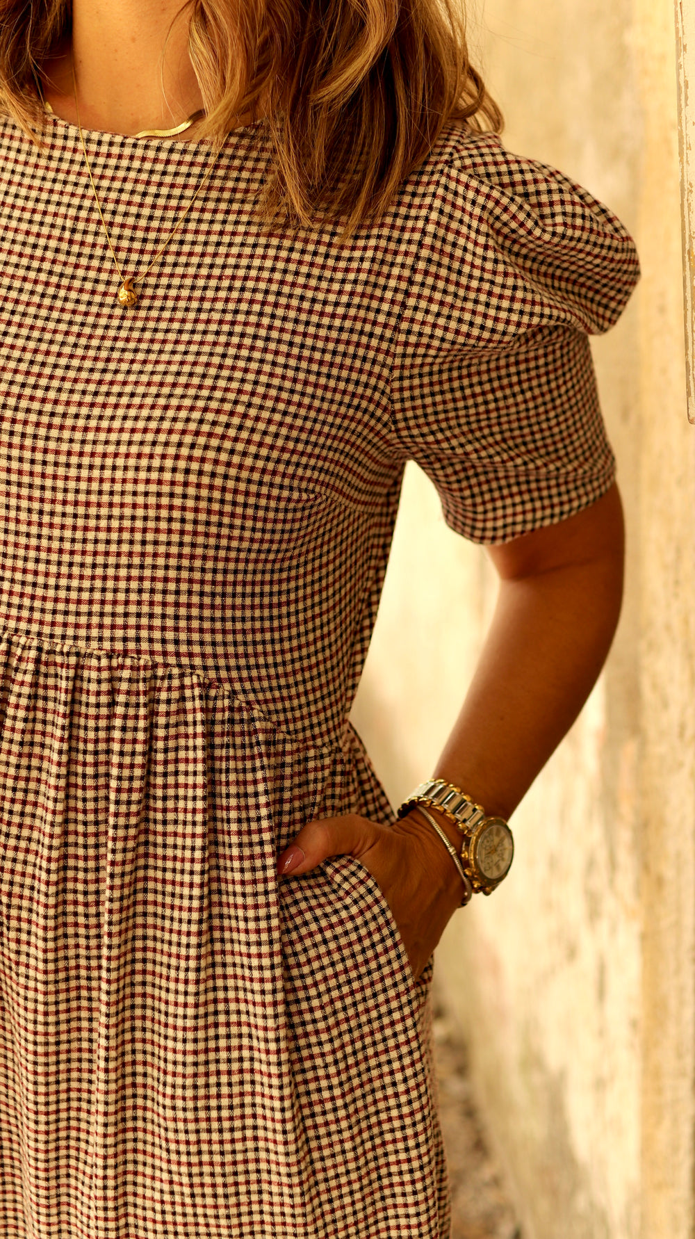 Vestido Vichy