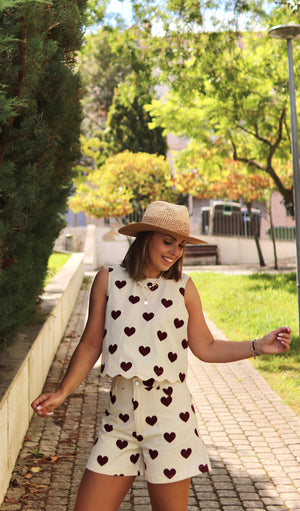 Calções “Cherry Love”