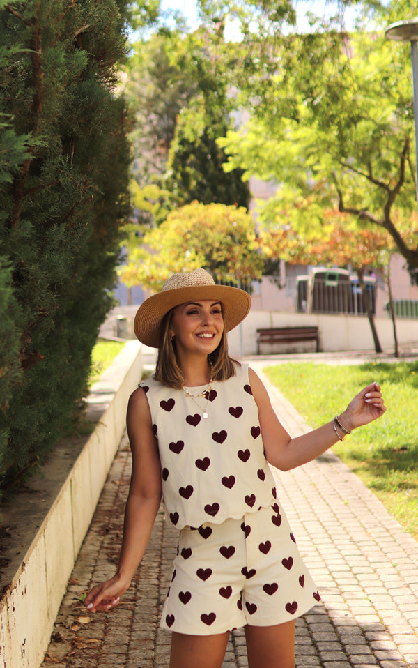 Calções “Cherry Love”