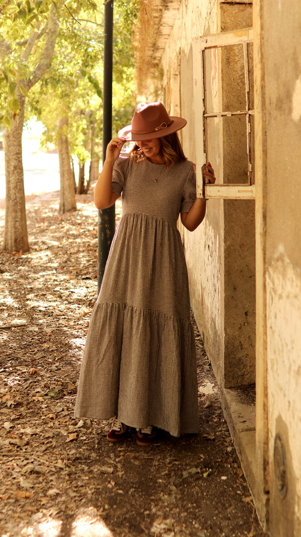 Vestido Vichy