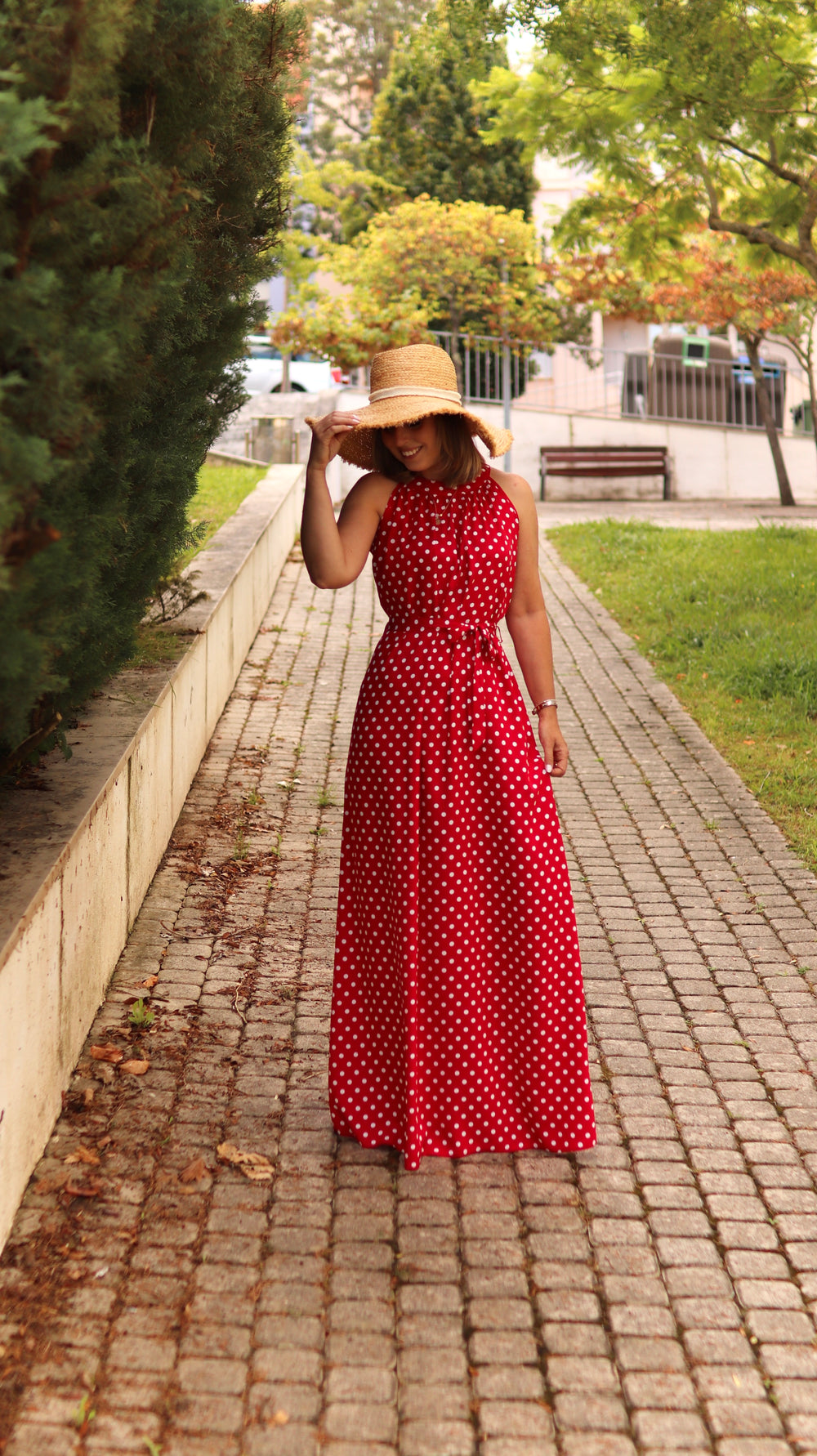 Vestido "Lunares de Ibiza"