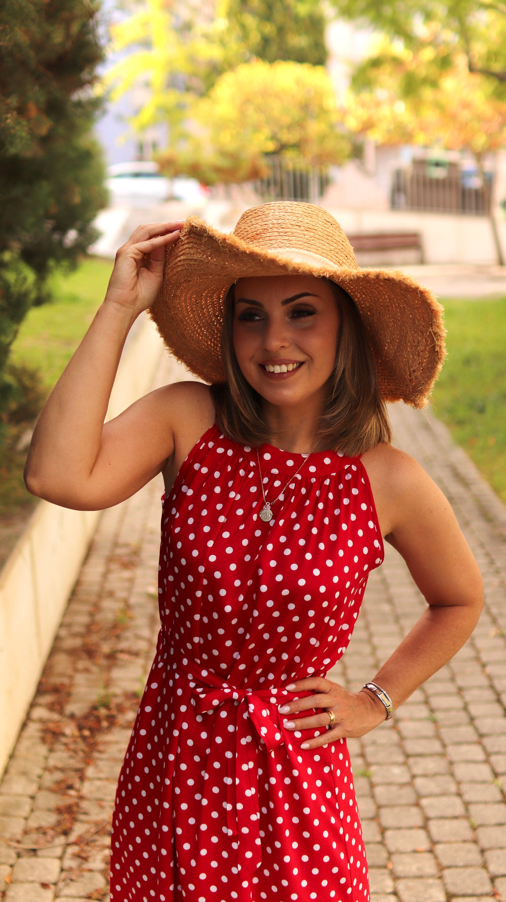 Vestido "Lunares de Ibiza"
