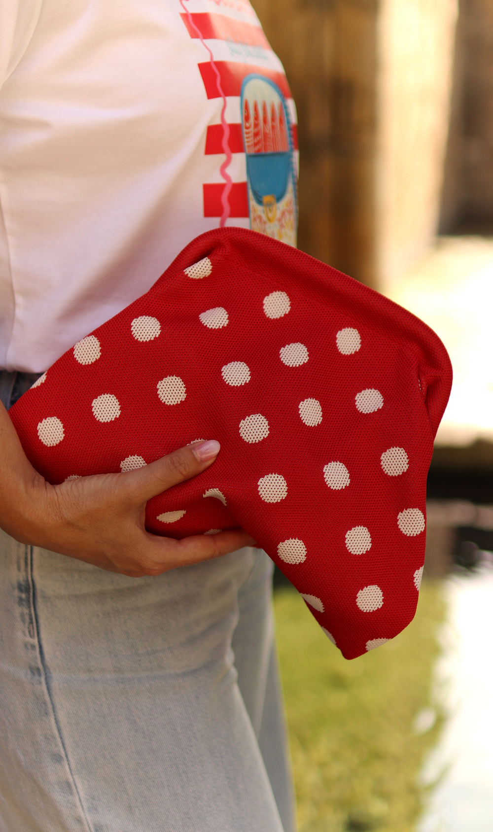 Clutch “MOM Dots”