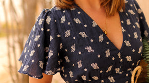 Vestido "Flores de Medianoche"