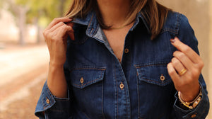 Camisa de ganga