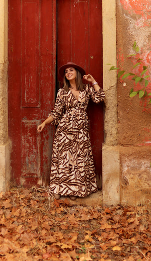Vestido estampado