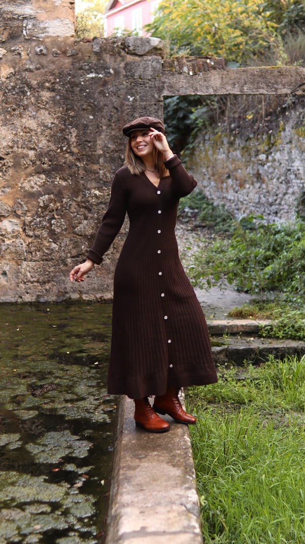 Vestido de malha