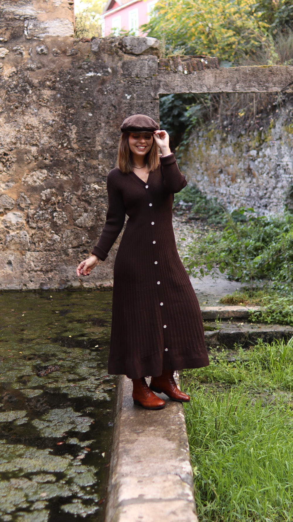 Vestido de malha