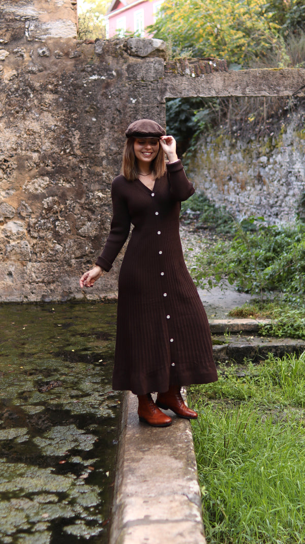 Vestido de malha