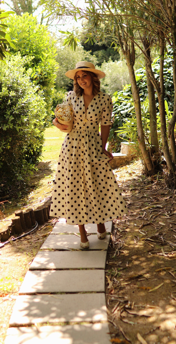 Vestido "Dolce Lunares"