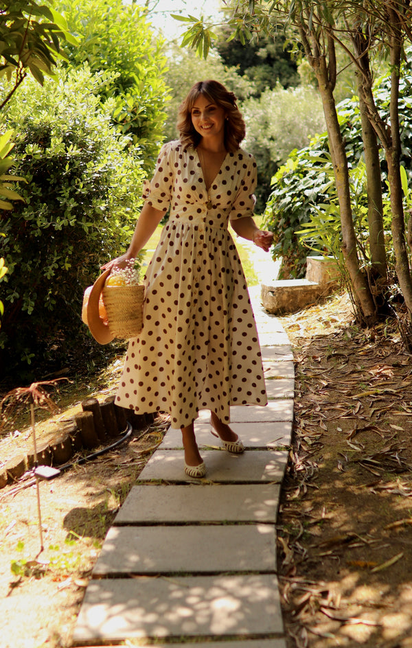 Vestido "Dolce Lunares"