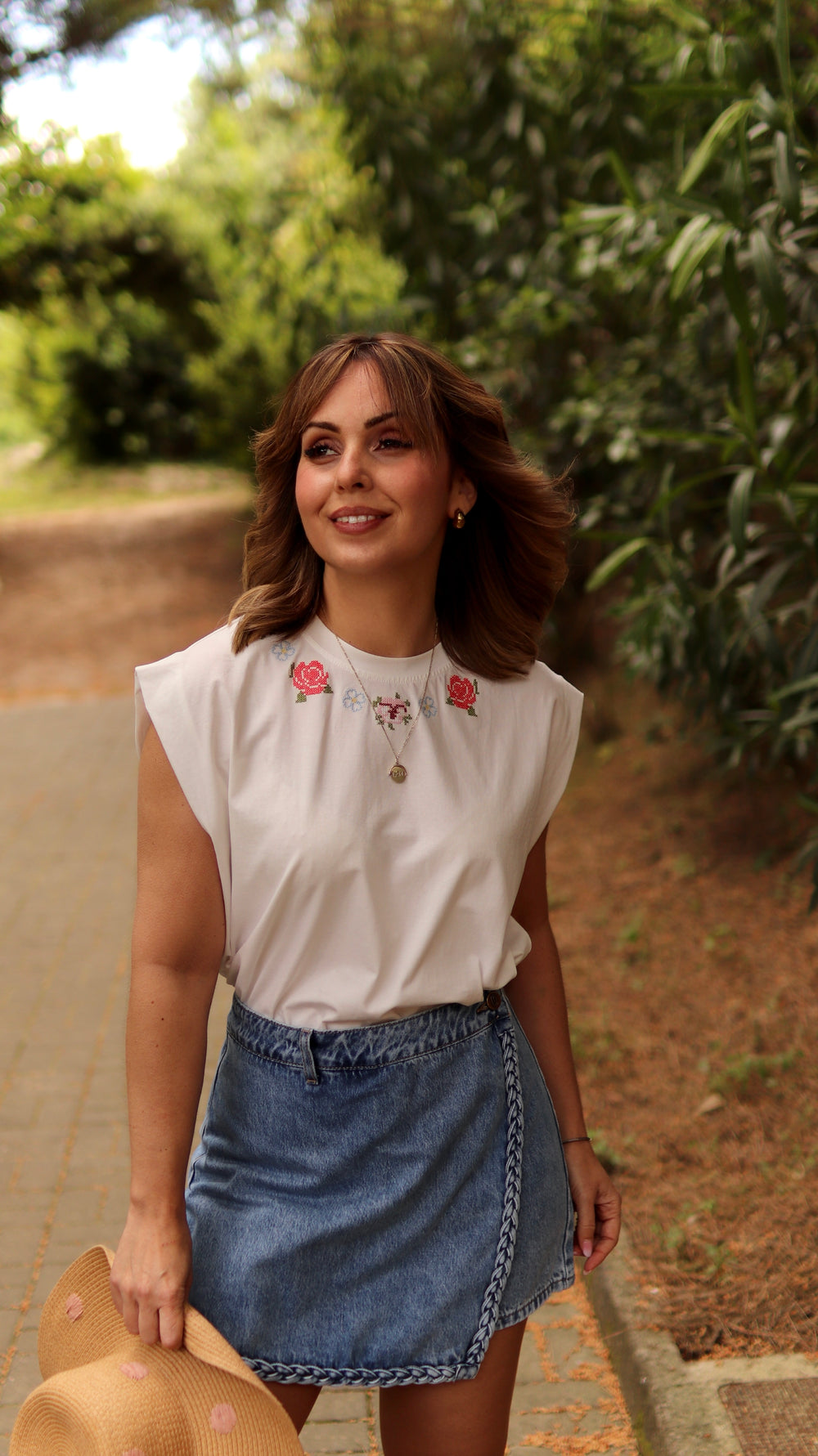 Falda-pantalón «Blue Summer»