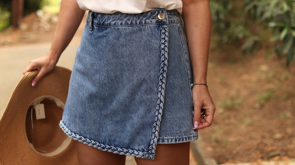 Falda-pantalón «Blue Summer»