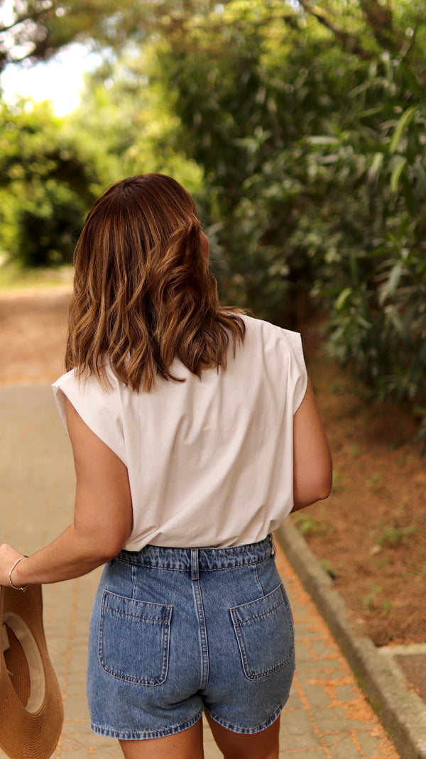 Falda-pantalón «Blue Summer»