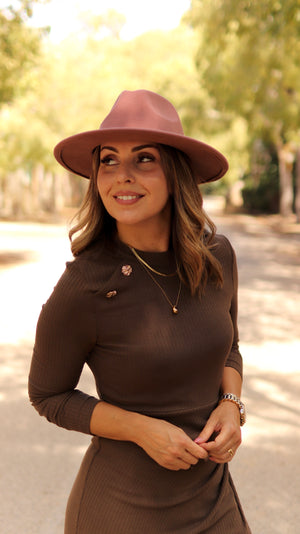 Vestido canelado