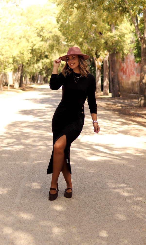 Vestido canelado