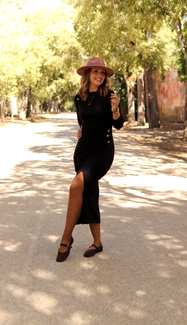 Vestido canelado