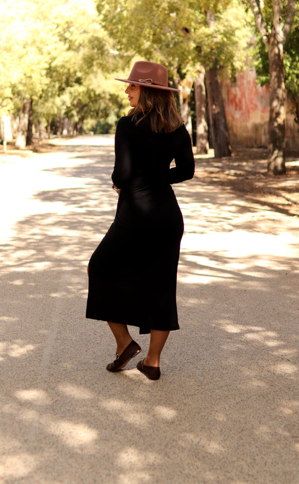 Vestido canelado