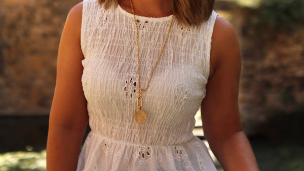 Túnica Peplum “Luz de Agosto”
