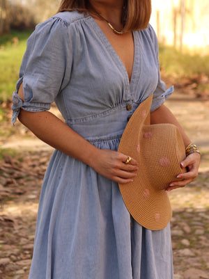 Vestido "Jardín Secreto"
