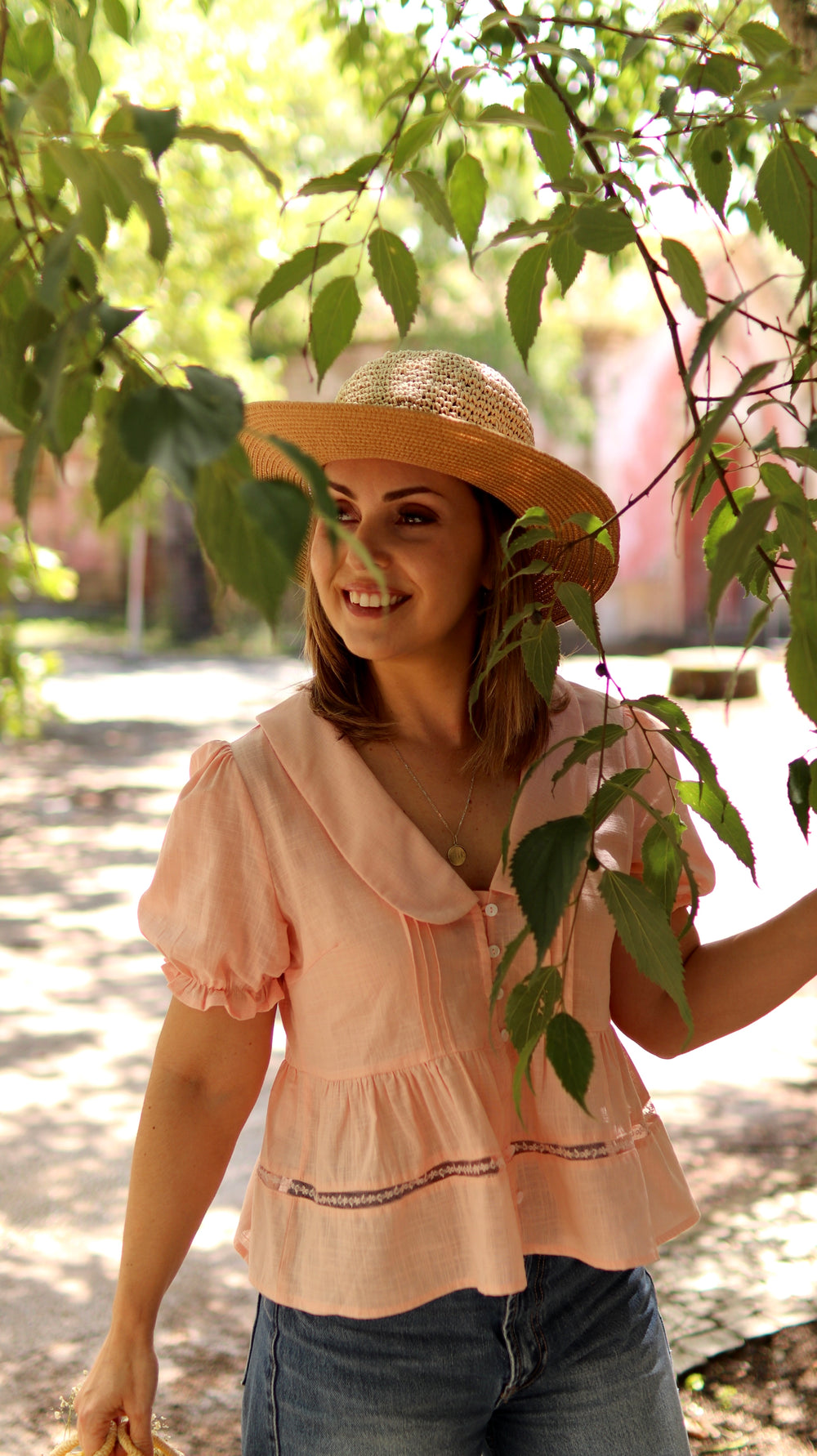 Blusa “Pêssego de Primavera”