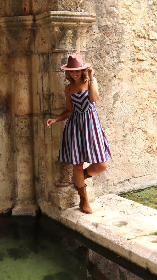 Vestido “Canela Dourada”