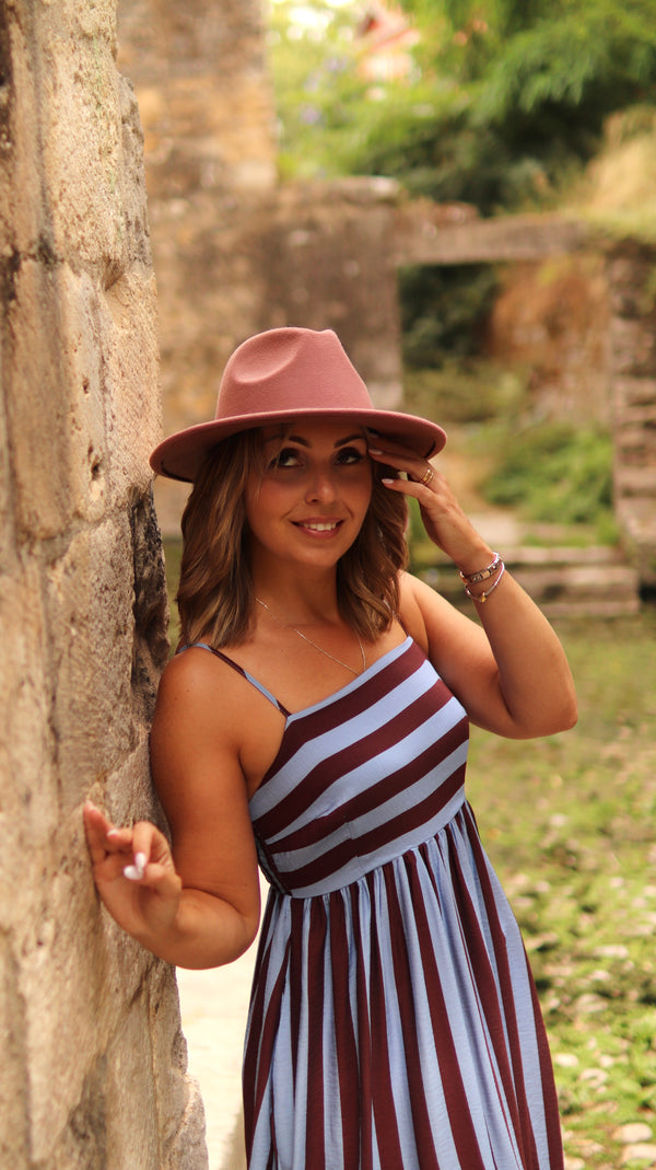 Vestido Comprido “Canela Dourada”