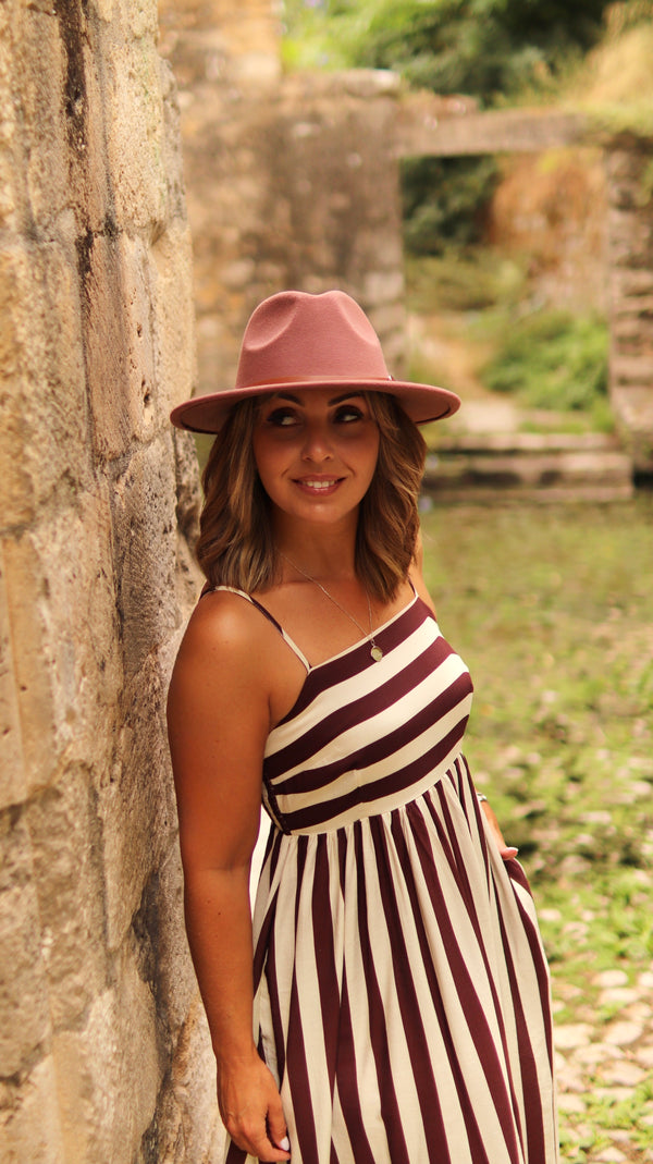 Vestido Comprido “Canela Dourada”