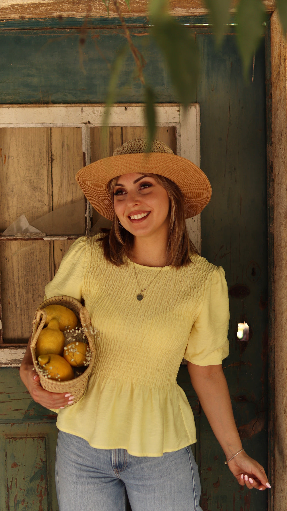 Blusa “Limoncello”