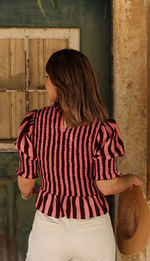 Blusa "Dolce Stripes"