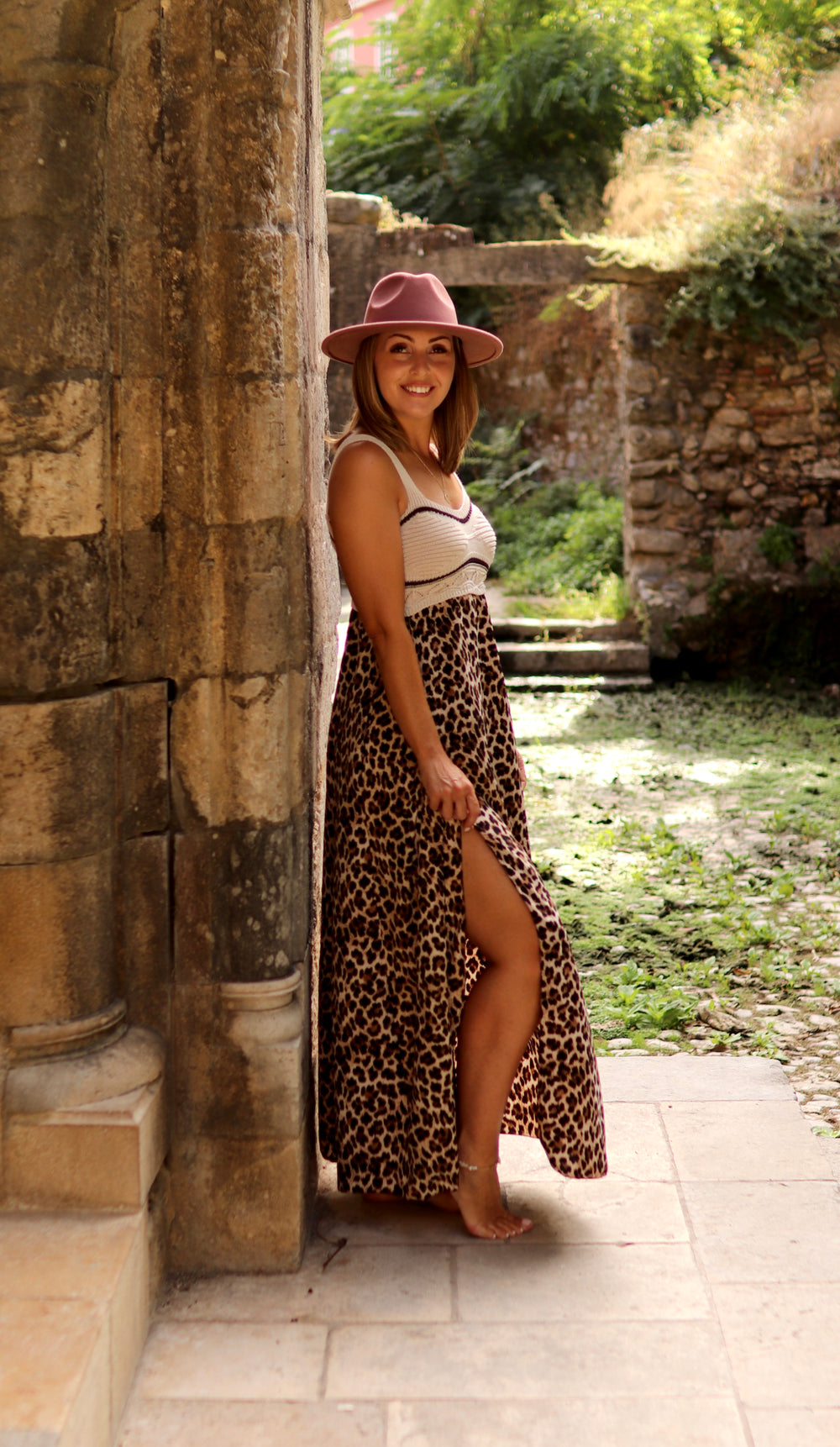 Vestido “Savana Dourada”