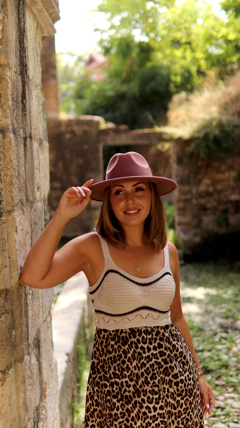 Vestido “Savana Dourada”