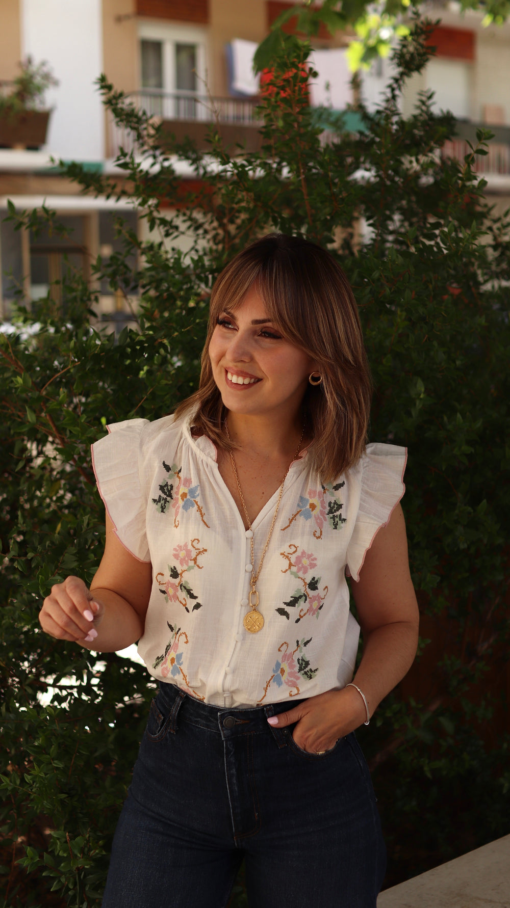 Blusa “Primavera Bordada”