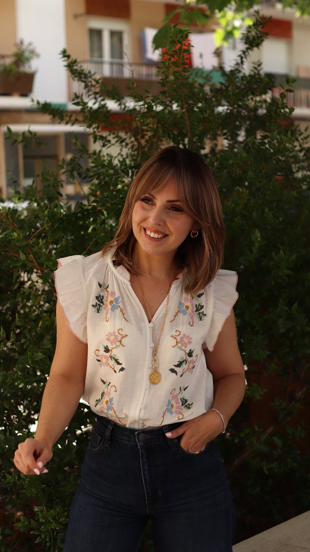 Blusa “Primavera Bordada”